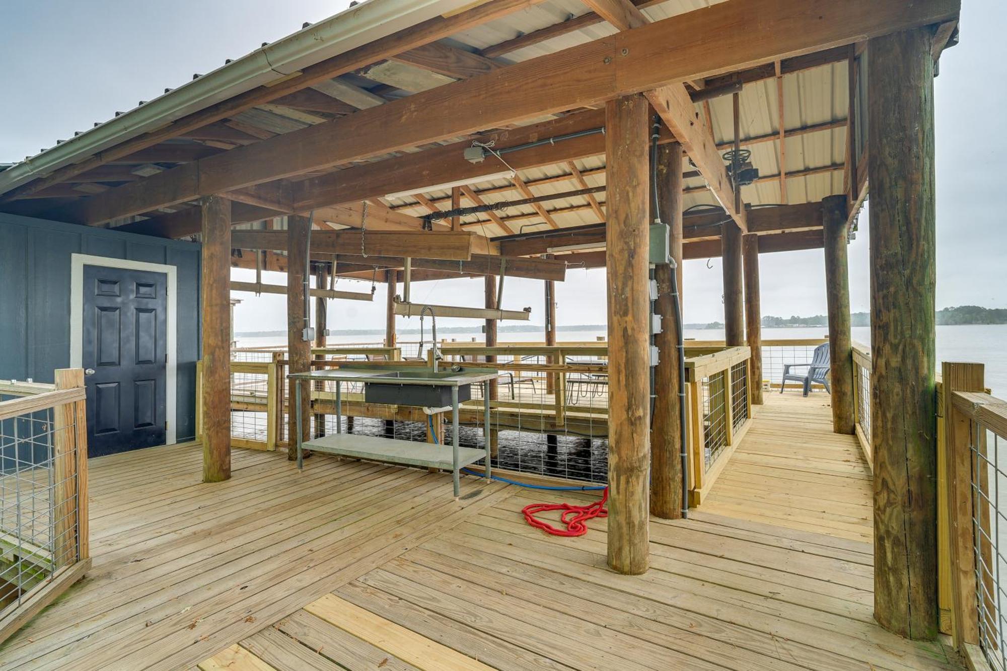 Waterfront House On Toledo Bend With Private Dock! Villa Alliance ภายนอก รูปภาพ